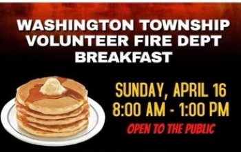 Washington Township Volunteer Fire Department Breakfast