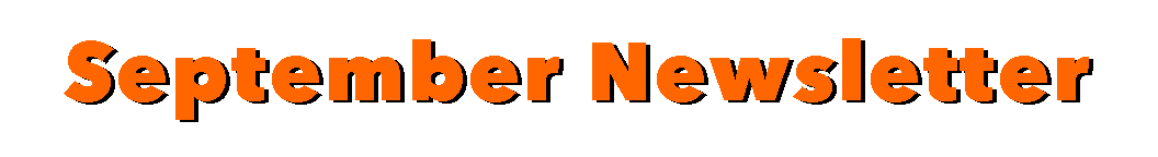 September Newsletter